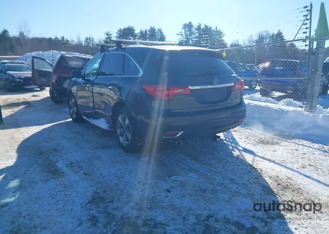 2014 Acura Mdx из США, поврежденный, VIN 5FRYD4H27EB015980